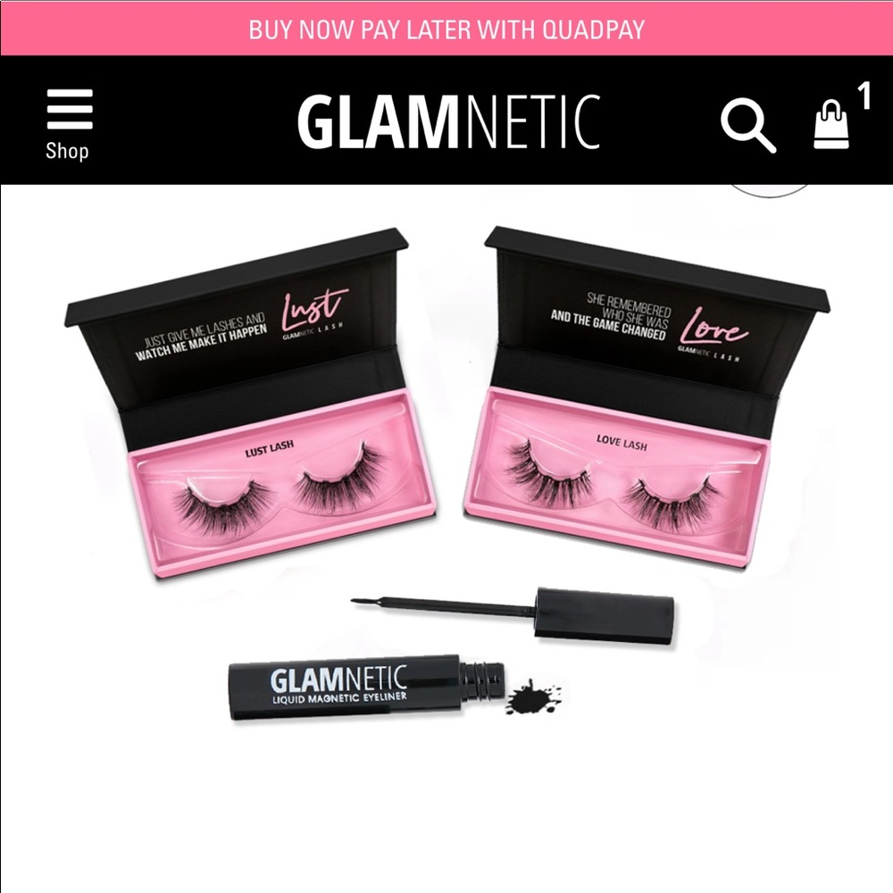 Glamnetic Love & Lust Magnetic Lashes & Gel Liner